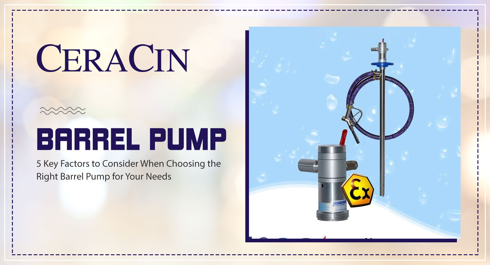 Which barrel pump for acid is the right one for you? Compare these types for your workshop.